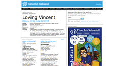 Desktop Screenshot of cineclubsabadell.org
